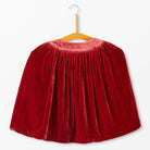 1930s Velvet CapeletRed Dahlia