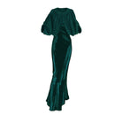 1930s Velvet CapeletTeal