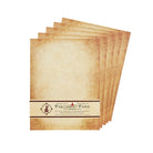 Aged Parchment Stationery Paper - 8.5x11" - 20/PK