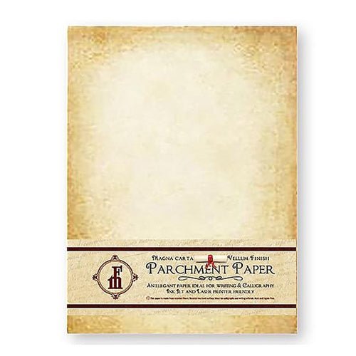 Aged Parchment Stationery Paper - 8.5x11" - 20/PK