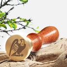 American Eagle Custom Wax Seal Stamp #D527 with Rosewood Handle