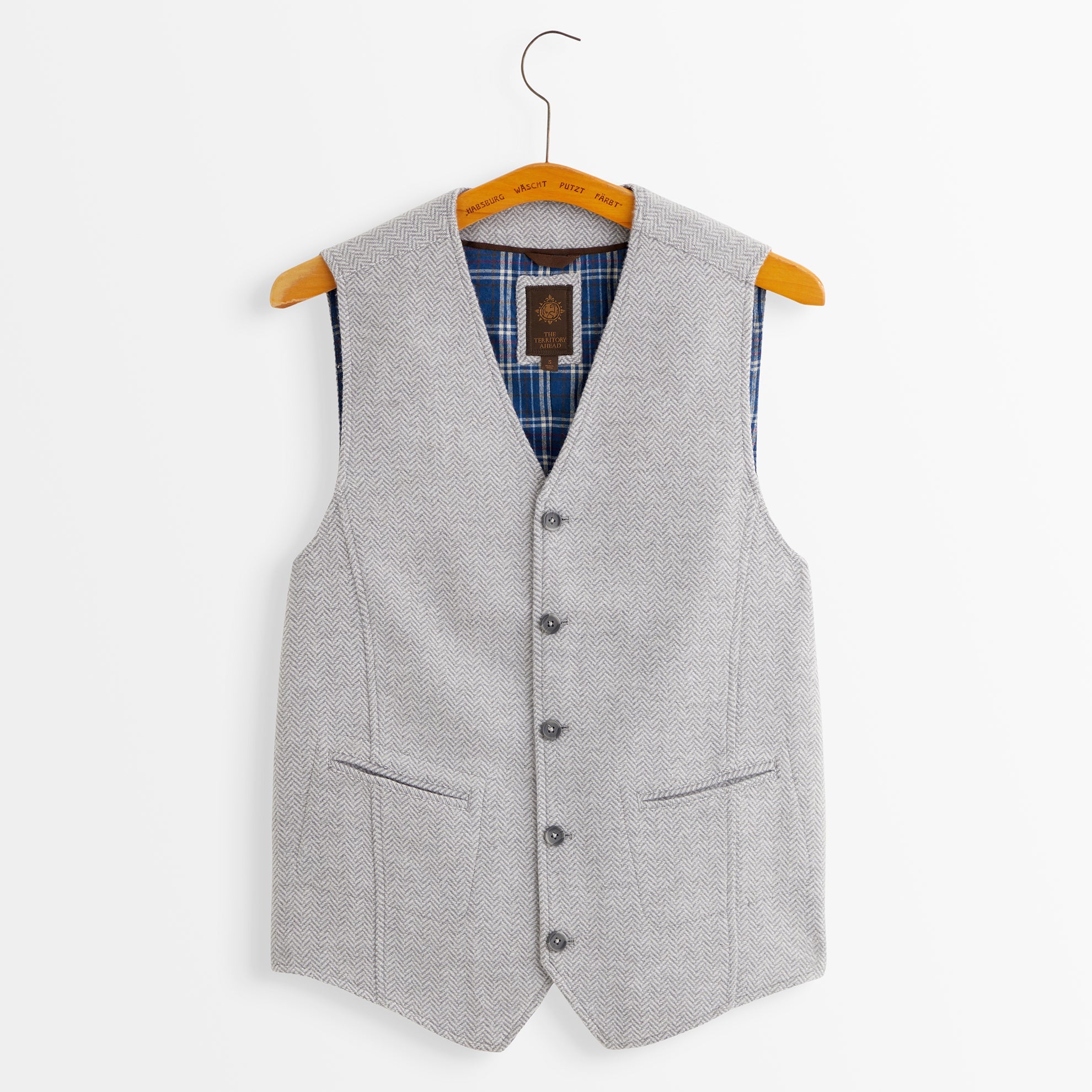 Back East Herringbone Vest