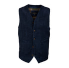 Back East Herringbone VestIndigo