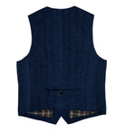 Back East Herringbone VestIndigo