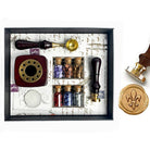 Bead Sealing Wax Kit with 6 colors Sealing Wax Beads, Melting Pot, Candle and SpoonNo Stamp - I'll add my own