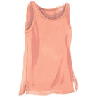 Breezy Sleeveless BlousePeach