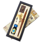 Calligraphy Dip Pen Set with Blotter, Ink and Nibs - Made In Italy