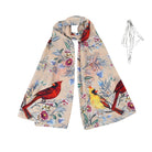 Cardinals Printed Chiffon ScarfCardinal