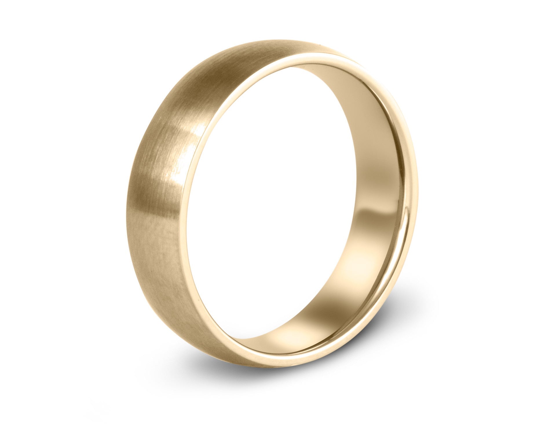 Classic 14K Domed Ring for Him or Her3mm