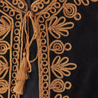 Embroidered Velvet BoleroBlack