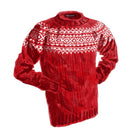 Fireside Fair Isle SweaterCardinal White