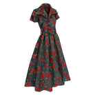 Floral Tea DressBlack Rose