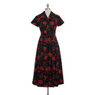 Floral Tea DressBlack Rose