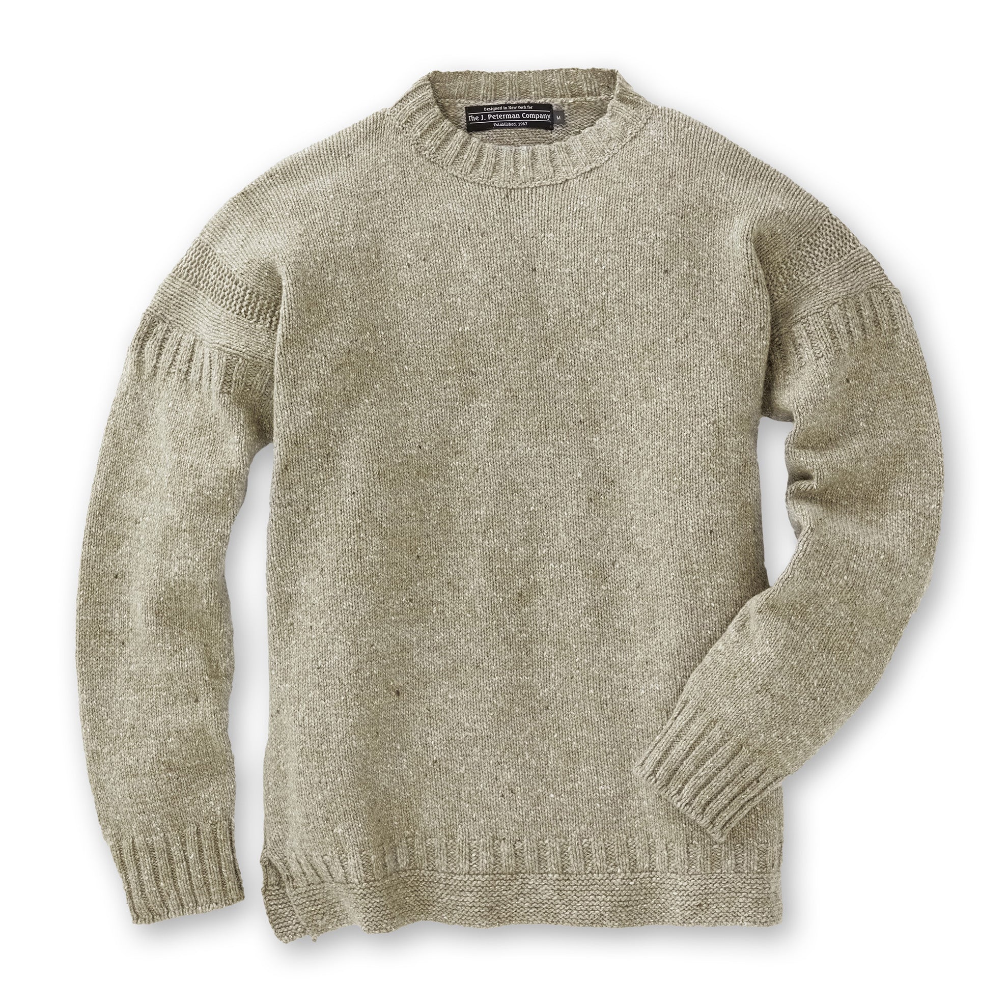 Guernsey Wool SweaterSoft Olive