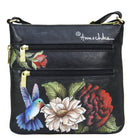 Hand Painted Expandable CrossbodyHummingbird Heaven