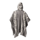 Handwoven Ecuadorian PonchoGrey