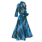 Blue Ikat