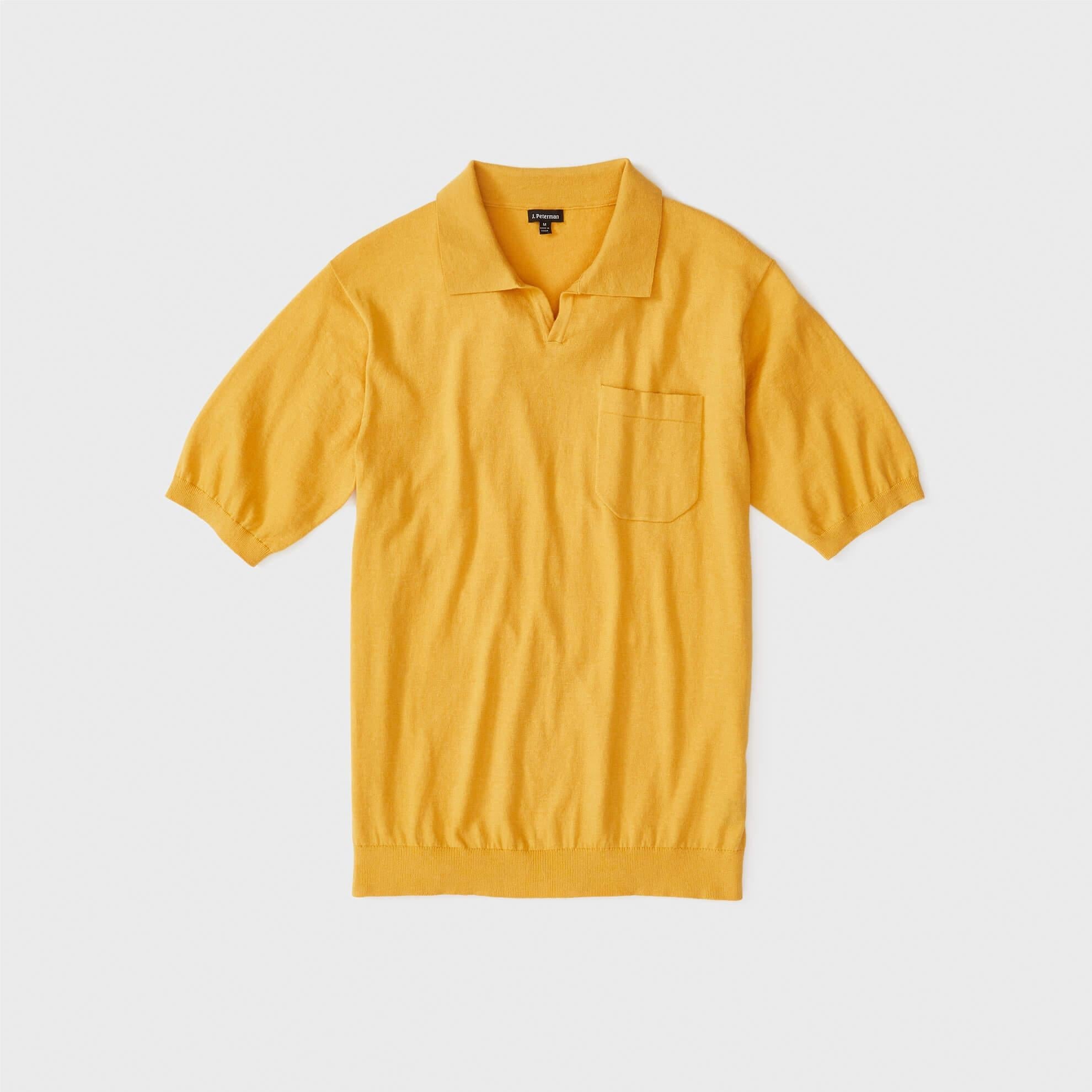 Italian Polo ShirtYellow