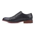 Leather Monk Strap ShoesBlack