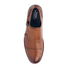 Leather Monk Strap ShoesTan