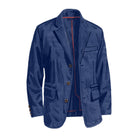 Lightweight Wool Travel Sport CoatNavy