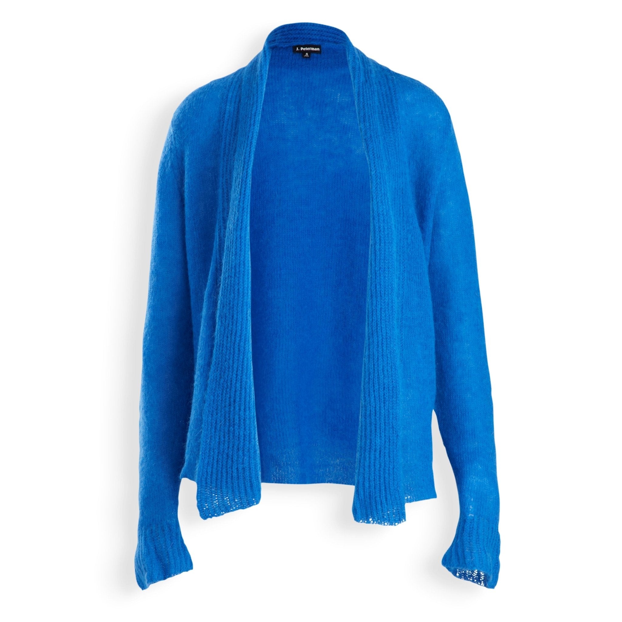 Lisette's Mohair and Merino Wool CardiganAzure