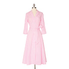 Long - Sleeve 1947 DressPink White Stripe