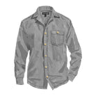 Long Sleeve Pique Polo ShirtGrey