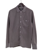 Long Sleeve Pique Polo ShirtGrey