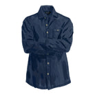 Long Sleeve Pique Polo ShirtNavy