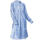 Marie Antoinette Striped NightshirtBlue White Stripe