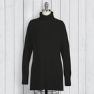 Oversized English TurtleneckBlack