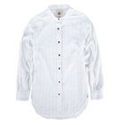 Pushkar Basketweave Pinstripe TunicWhite