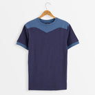 Short Sleeve 1920's Athletic TeeBlue Navy