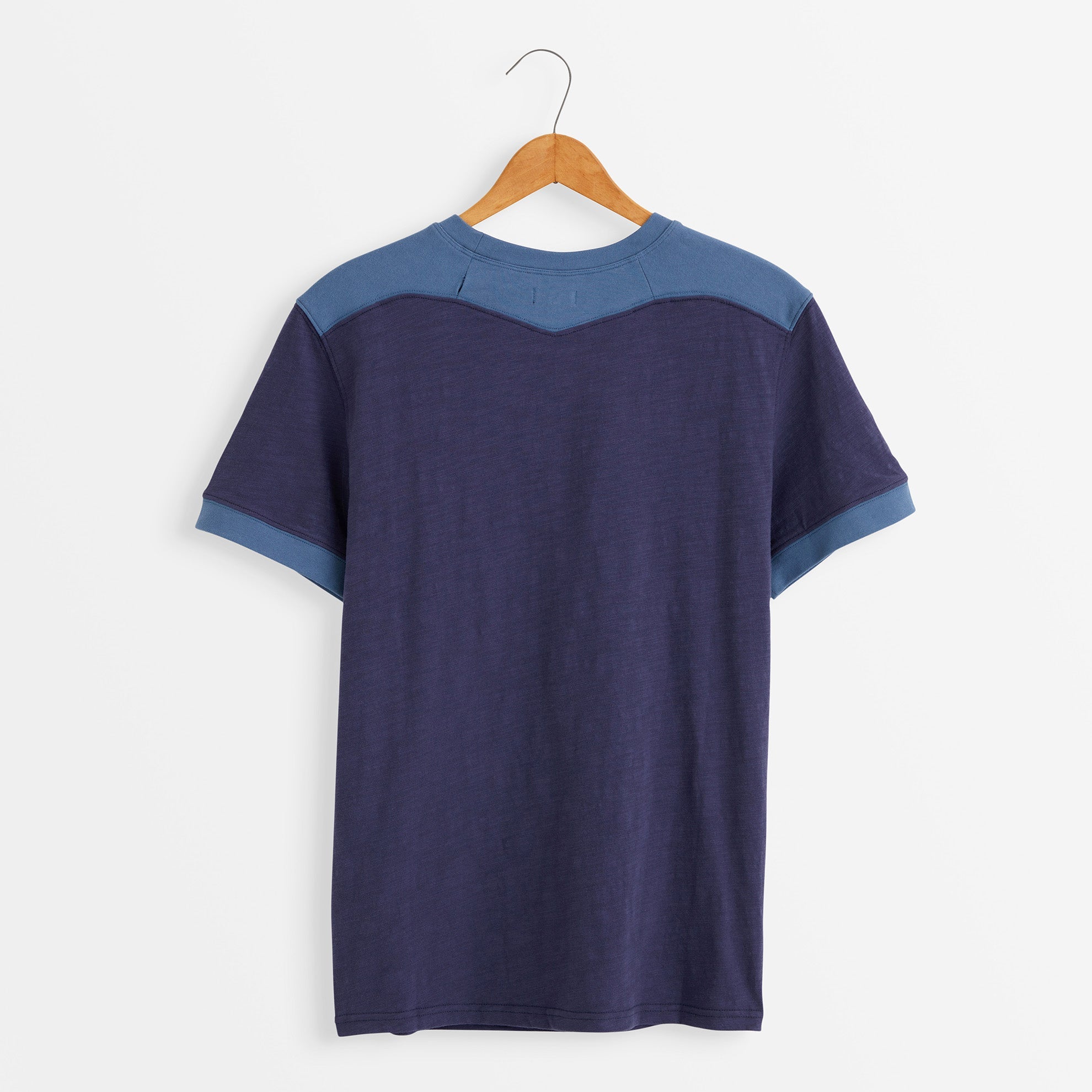 Short Sleeve 1920's Athletic TeeBlue Navy