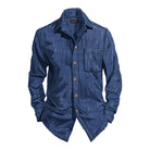 Silk & Cotton Bedford Dobby ShirtIndigo