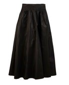 Silk Taffeta Party SkirtBlack