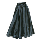 Silk Taffeta Party SkirtBlack