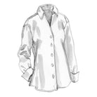 The Grown - Up Cotton Poplin ShirtWhite