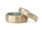 The Hammered 'Wilder' Bronze x Titanium Ring5