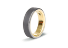 The 'Klimt' Minimalist Ring with 14k InteriorTitanium