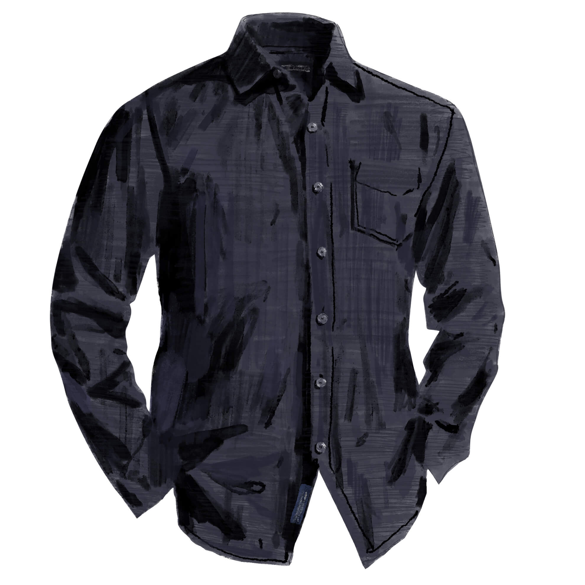 Tuscan Linen ShirtBlack