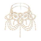 Victorian Holiday Pearl ChokerPearl