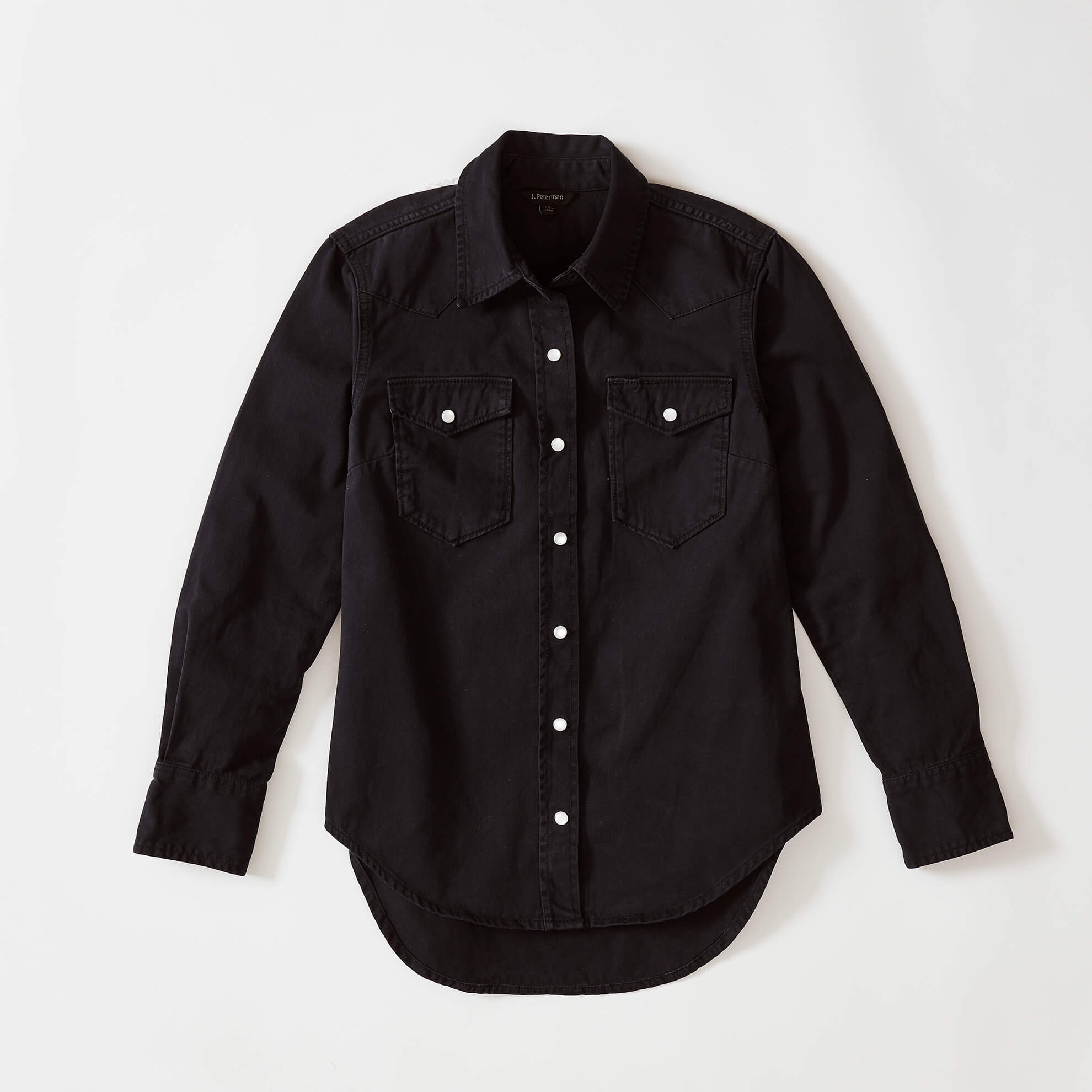 Western Denim ShirtBlack