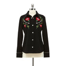 Western Shirt JacketBlack