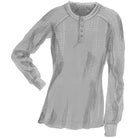 Women's Waffle - Knit CrewneckGrey Mix